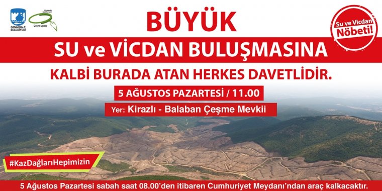 Çanakkale Belediye Başkanından çağrı: Kazdağlarını Kaybediyoruz