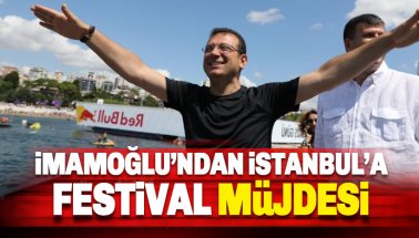 İBB Başkanı İmamoğlu'ndan İstanbul'a Deniz Festivali müjdesi