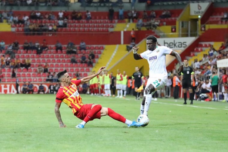 Alanyaspor, Kayserispor'u 1-0 yendi