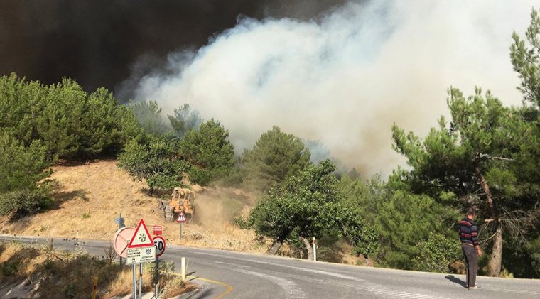 Son dakika: İzmir Yanıyor.. Peş peşe can yakan haberler