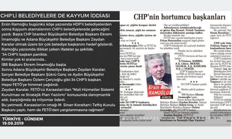 34 CHP’li Belediye için 'kayyum' iddiası: İstanbul ve İmamoğlu da var