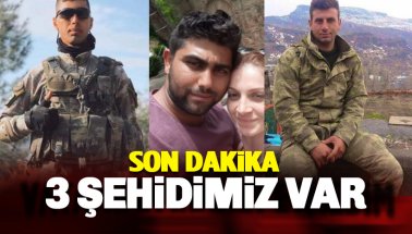 Şırnak'tan kahreden haber: 3 uzman çavuş şehit, 1 yaralı