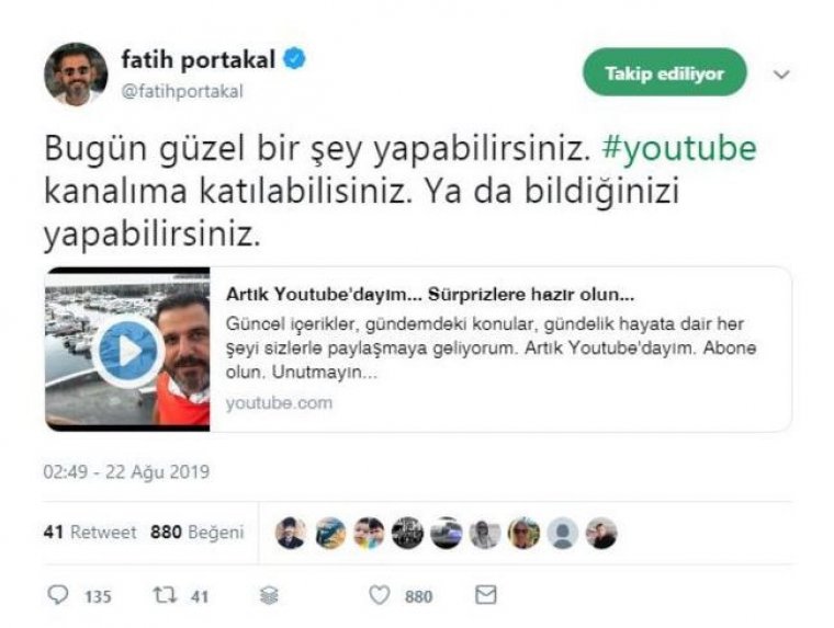 FOX TV'den Fatih Portakal'a Youtube yasağı