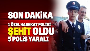 Diyarbakır'dan acı haber: 1 özel harekat polisi şehit, 5 polis yaralı