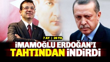 Ekrem İmamoğlu, Cumhurbaşkanı Erdoğan'ı geçti