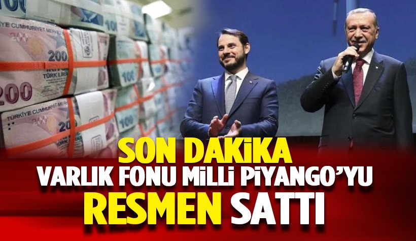 TÜrkiye Varlık Fonu, Milli Piyango'yu resmen sattı