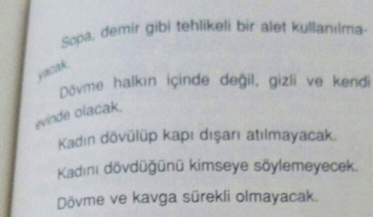 AKP'li belediyeden 'haddini aşan kadın nasıl dövülür' kitabı