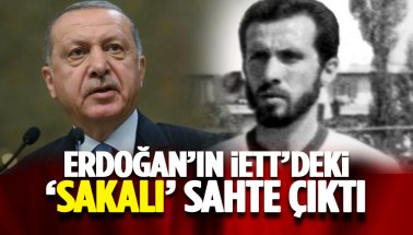 Erdoğan İETT'de meğer sakalı için değil 'özelden' gitmiş