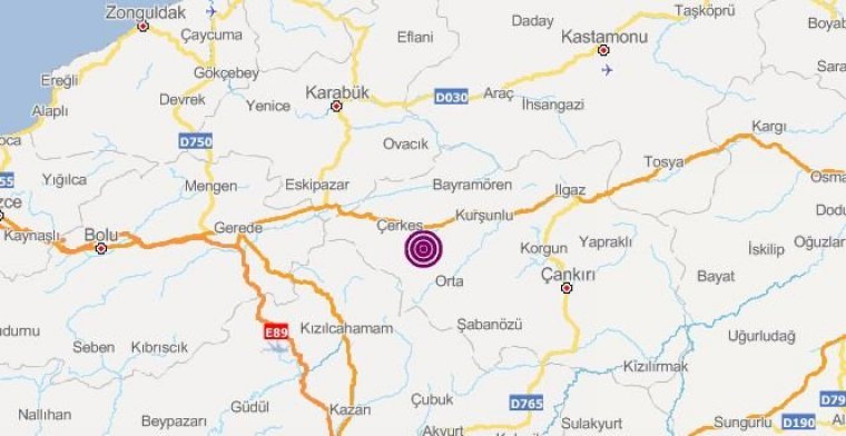 Ankara 3 dakika arayla iki depremle sarsıldı