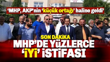 MHP'de bir İYİ istifa depremi daha: Yüzlerce partili