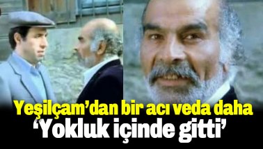 Yeşilçam’ın usta oyuncusu Abdi Algül hayatını kaybetti