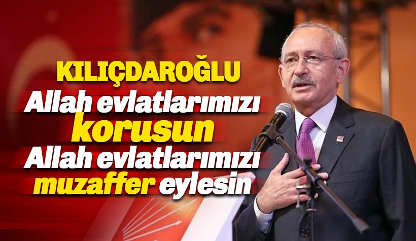 CHP Lideri Kılıçdaroğlu'ndan Barış Pınarı Harekatı açıklaması