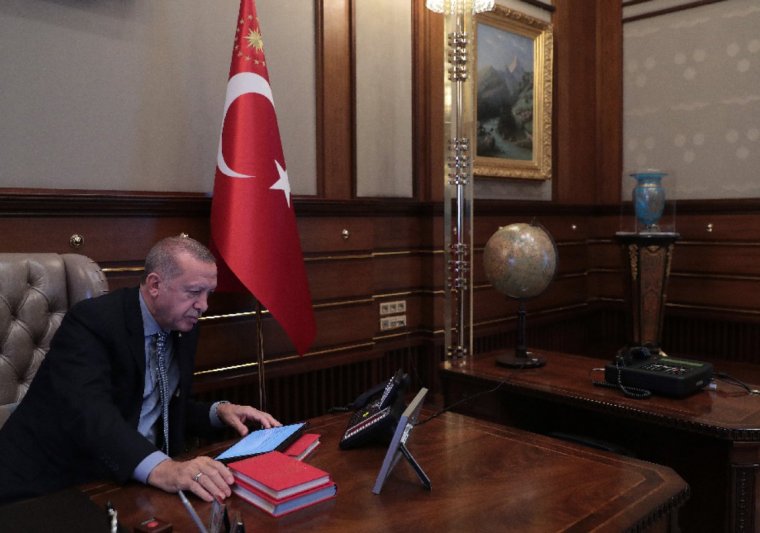 Erdoğan operasyon emrini makamından verdi
