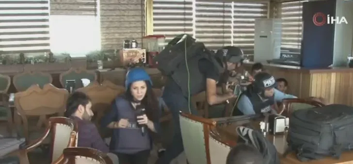 Nusaybin'de gazetecilerin bulunduğu binaya ateş açıldı