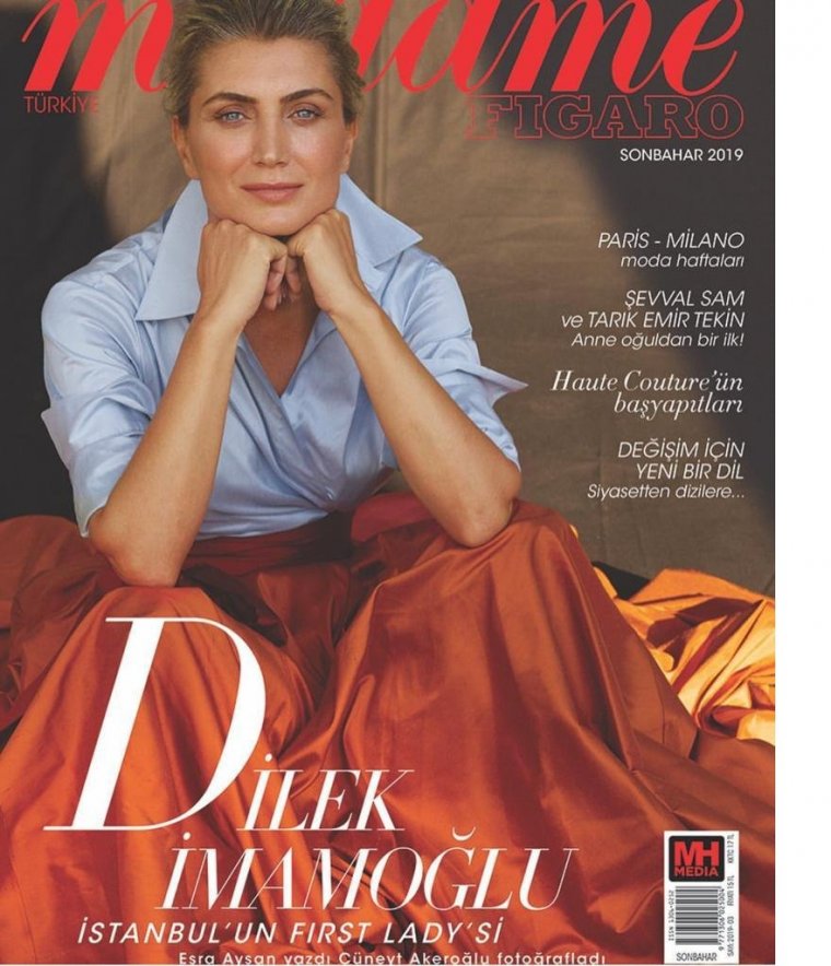 Dilek İmamoğlu, dünyaca ünlü moda dergisinde: İstanbul’un First Lady’si