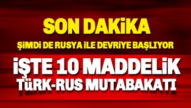 Son dakika: Rusya ile Suriye'de ortak devriye başlıyor, İşte 10 madde