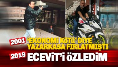 Başbakan Ecevit'e yazar kasa fırlatan esnaf: Ecevit'i özledim