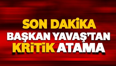 Mansur Yavaş'tan çok kritik atama