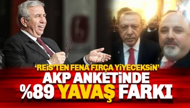 AKP'li vekilin anketinden yüzde 89 Mansur Yavaş çıkınca