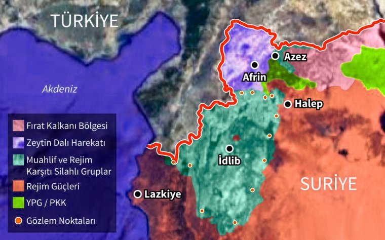 Suriye askeri, Askerlerimize saldırdı: 4 şehit 9 yaralı