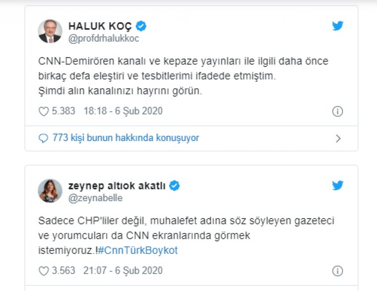Başkan İmamoğlu'ndan CNN Türk kararı: Program iptal