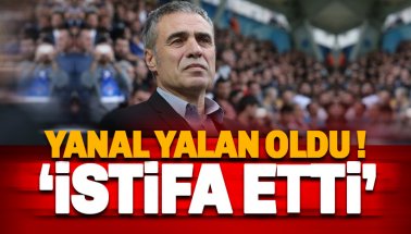 Son dakika: Ersun Yanal istifa etti