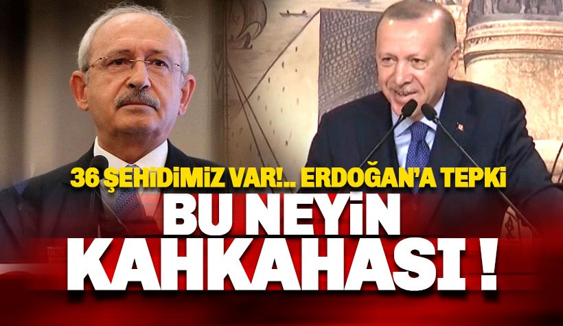 Kılıçdaroğlu'ndan Erdoğan'a tepki: Bu neyin kahkahası