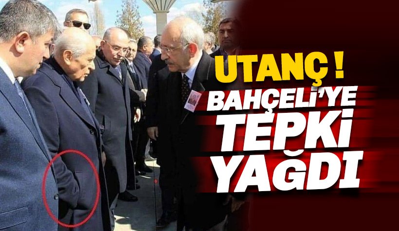 Bahçeli, Kemal Kılıçdaroğlu'nun elini sıkmadı