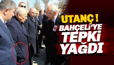 Bahçeli, Kemal Kılıçdaroğlu'nun elini sıkmadı