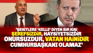 Erdoğan'ın hakaretlerine yanıt veren CHP'li Özkoç'a jet soruşturma