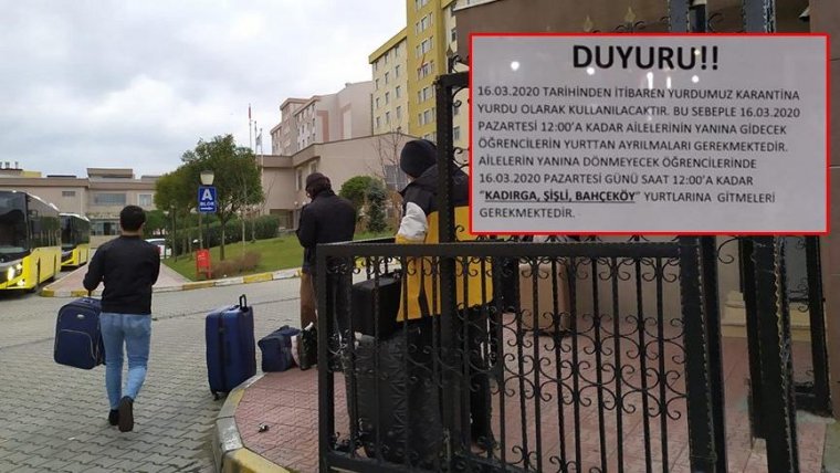 Son dakika: İstanbul'da binlerce kişilik yurt boşaltılıyor