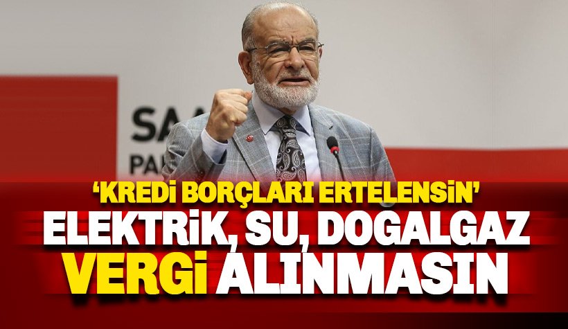 Elektrik, doğalgaz ve su faturalarından vergi alınmasın