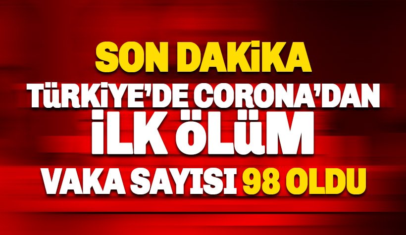 Son dakika: Türkiye'de Corona vaka sayısı 98 oldu