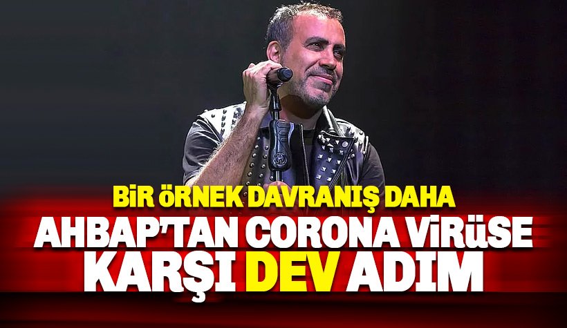 AHBAP'tan Corona virüse karşı dev adım