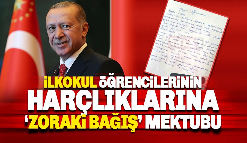 İlkokul öğrencilerinin harçlığına 'zoraki bağış' mektubu