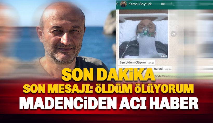 Zonguldak'ta bir madenci Covid-19 nedeniyle hayatını kaybetti