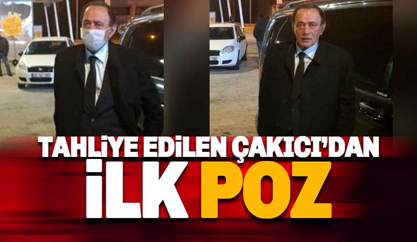 Tahliye edilen Alaattin Çakıcı ilk pozunu verdi