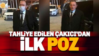 Tahliye edilen Alaattin Çakıcı ilk pozunu verdi