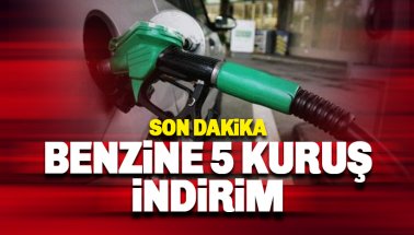 Benzine 5 kuruşluk indirim