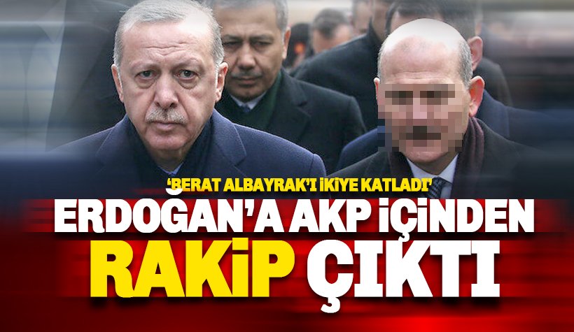 AKP içinden Erdoğan'a rakip çıktı