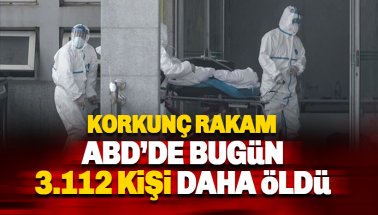 ABD'de 3 bin 112 kişi daha hayatını kaybetti