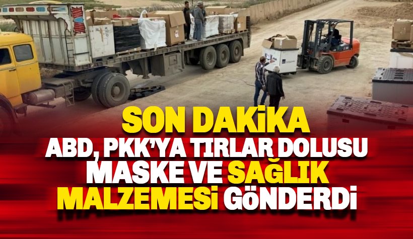 ABD, PKK'ya maske ve sağlık malzemesi yardımı gönderdi