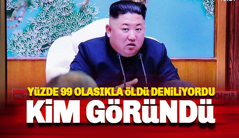 Kuzey Kore lideri Kim Jong-un ortaya çıktı