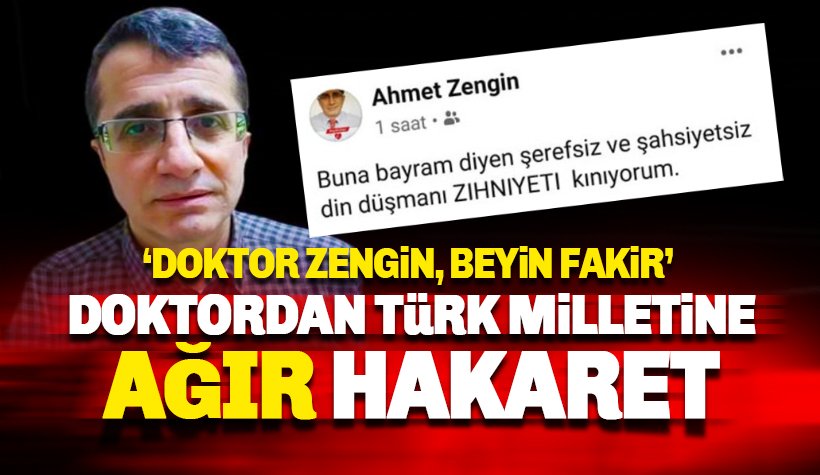 Doktor Ahmet Zengin'den skandal 19 Mayıs mesajı