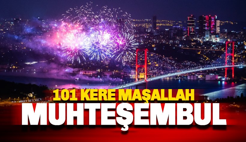 İstanbul'da 19 Mayıs coşkusu görülmeye değerdi