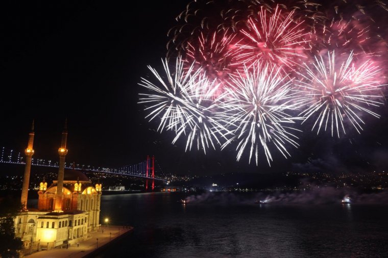 İstanbul'da 19 Mayıs coşkusu görülmeye değerdi