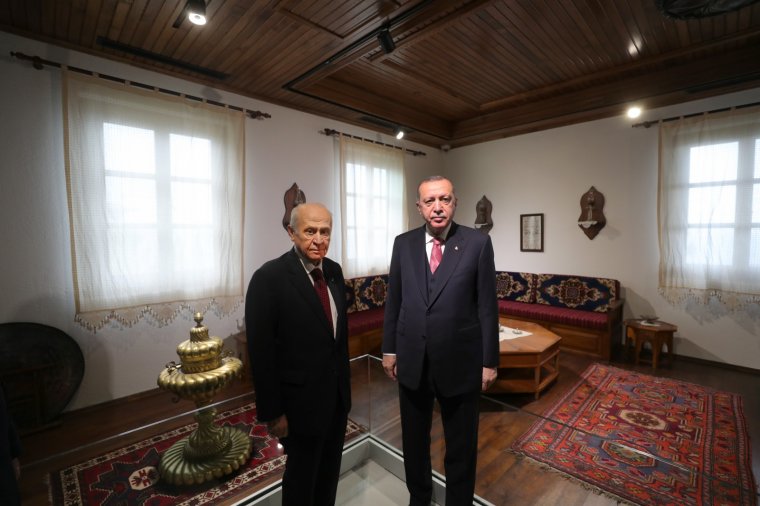 Erdoğan ve Bahçeli aylar sonra buluştu