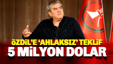 Özdil: Sözcü Gazetesini bırakmam için 5 milyon dolar teklif ettiler