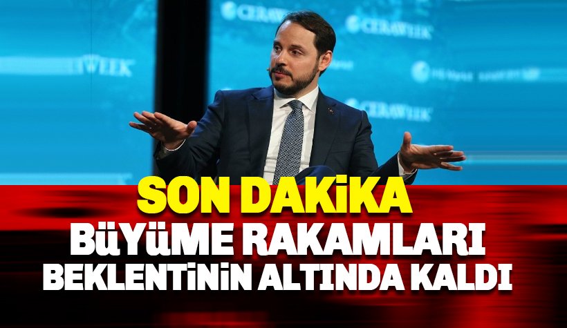 TÜİK açıkladı: Büyüme rakamları beklentinin altında kaldı