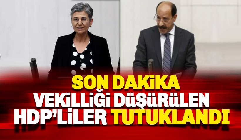 Vekilliği düşürülen HDP'li Leyla Güven ve Musa Farisoğulları tutuklandı